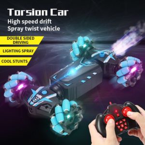2 4G 4WD d tection de geste RC jouets de voiture Spray Twist avec lumi re