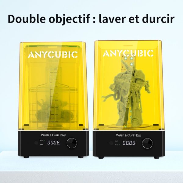 ANYCUBIC Wash Cure Plus Lavage Durcissement Machine 2 en 1 Pour Mars Pro Photon Mono X