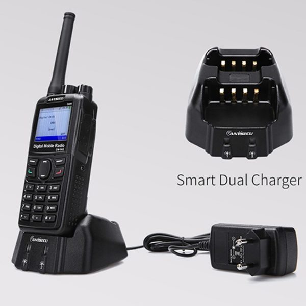 ANYSECU walkie talkie DMR DM 960 TDMA Radio amateur DM960 UHF 400 480MHZ double fente temps 4