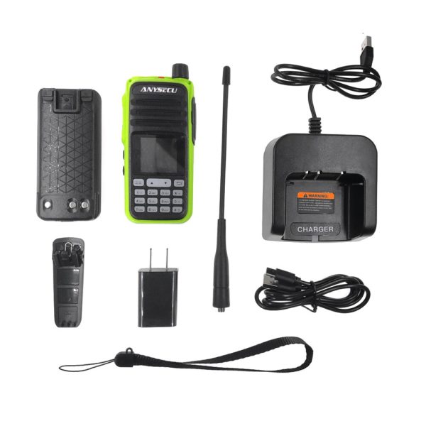 ANYSECU walkie talkie Radio bidirectionnel Amateur UV A37 bande compl te 108 520MHz Scanner Police Marine 5