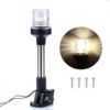 Accessoires de bateau, lumière de Navigation pliable LED 12V 25cm, feu de signalisation de voile pour Marine, Yacht