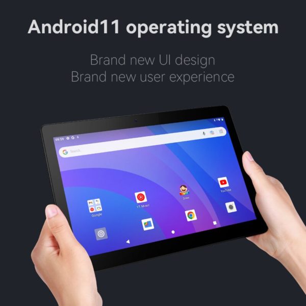 Adreamer tablette PC Portable LeoPad10 de 10 1 pouces avec cran 1280x800 IPS Android 11 Quad 1