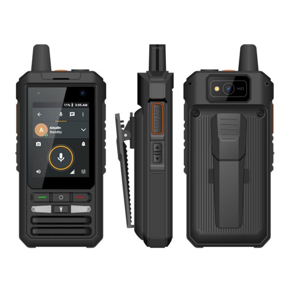 Anysecu walkie talkie W8 tanche la poussi re r sistant aux chocs syst me 5300mAh Android 1