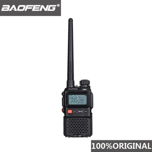 Baofeng Mini walkie talkie UV 3R Plus pour enfants chargeur Usb Radio bidirectionnelle UV3R Vhf Uhf