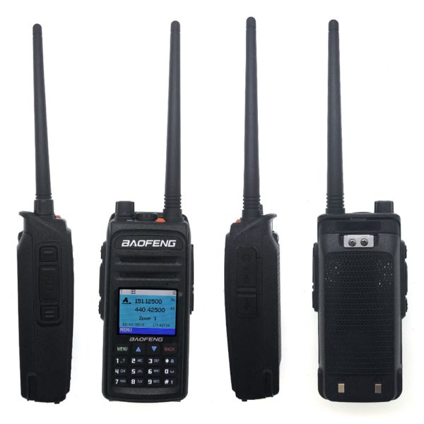 Baofeng walkie talkie num rique et analogique DM 1702 DMR nouveau lancement niveau 1 2 double 3