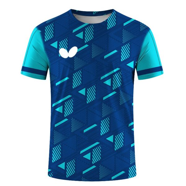Chemises de sport pour hommes et femmes, maillot de badminton à séchage rapide, respirant pour Tennis de table, maillot de Ping-Pong – Image 2