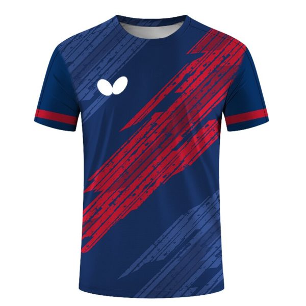 Chemises de sport pour hommes et femmes, maillot de badminton à séchage rapide, respirant pour Tennis de table, maillot de Ping-Pong – Image 5