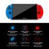 Console Portable avec Écran HD et Lecteur Audio Vidéo Classique, Gadget avec Plus de 10000 Jeux Gratuits Intégrés, Modèle X7, X12, 4,3, 5,1, 7,1 Pouces – Image 2