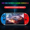 Console Portable avec Écran HD et Lecteur Audio Vidéo Classique, Gadget avec Plus de 10000 Jeux Gratuits Intégrés, Modèle X7, X12, 4,3, 5,1, 7,1 Pouces