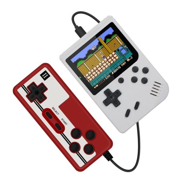 Console de jeux vid o r tro Portable 400 en 1 Mini jeu Portable cran LCD 4