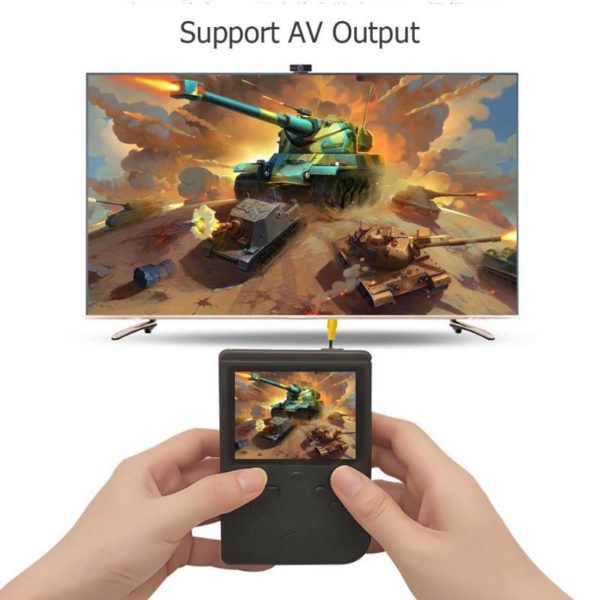 Console vidéo rétro Portable, 2022 jeux inclus, 400 pouces, Double lecture, joueurs avancés, nouvelle collection 2.4 – Image 3