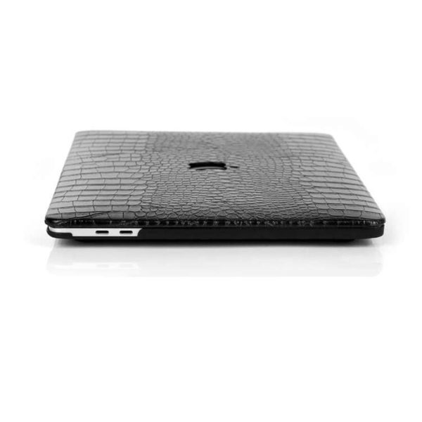Coque rigide en cuir de Crocodile pour MacBook Air 13 A2337 accessoire pour ordinateur portable compatible 5