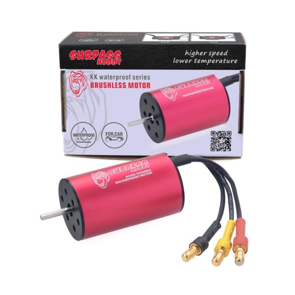 DÉPASSER HOBBY 2430 2435 2440 2445 2838 2845 Moteur Brushless pour Wtloys Remo XLH Timaya Redcat 1/12 1/14 1/16 1/18 RC Voiture Bateau – Image 6