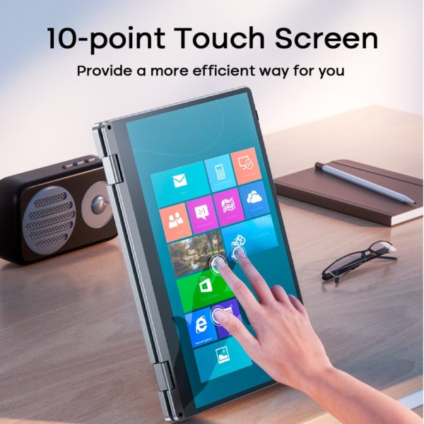 DERE pc portable V10 avec cran tactile de 11 6 pouces Windows 11 12 go de 6