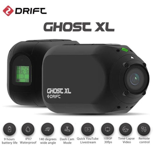 Drift Ghost XL cam ra d action 1080P Full HD cam ra vid o moto v 1