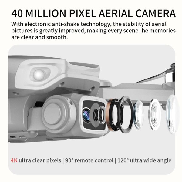 Drone GPS L900 PRO 4K double cam ra sans balais pliable RC Distance 1200m pour livraison 2