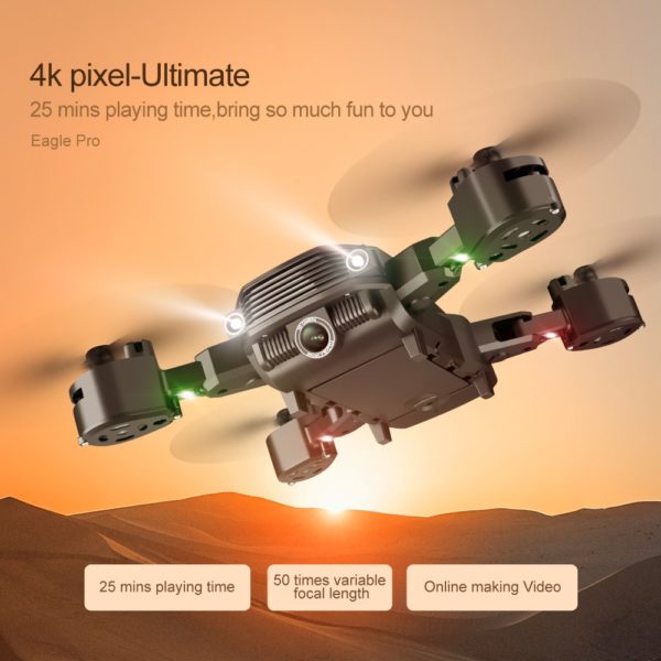 Drone LS11 Pro avec cam ra HD 4K WIFI FPV Mode haute tenue retour une touche 4