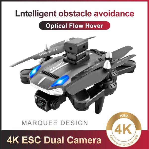 Drone Pro K8 4K HD professionnel ESC cam ra d obstacles vitement du flux optique positionnement 1