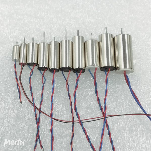 Drone RC 3V-3.7V DC, moteur sans noyau, 0408,412,612,615,617.716,720,816,8520,1020, haute vitesse, avion magnétique puissant à monter soi-même, 1 pièce – Image 2