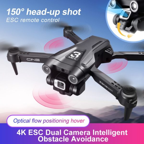 Drone professionnel Z908Pro 4K HD double cam ra Wifi viter les obstacles pliable RC Quadcopter t 4