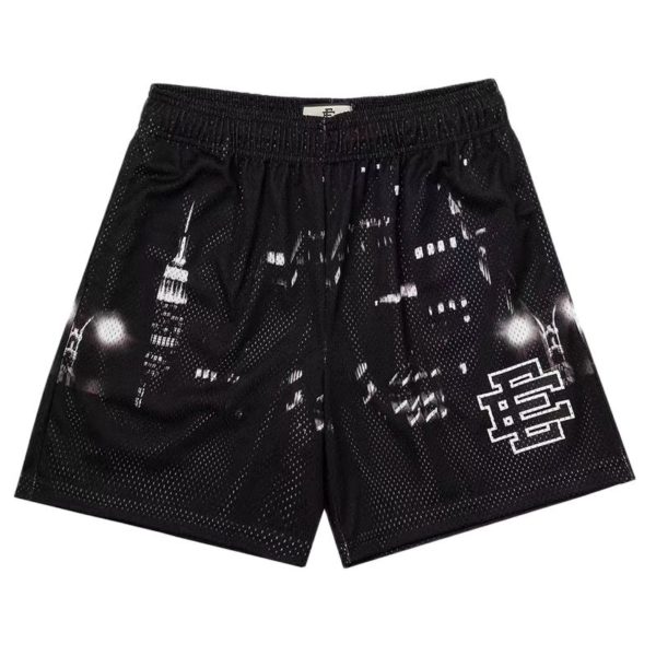 EE Short en maille pour homme simple d contract fitness sport entra nement gym t 1