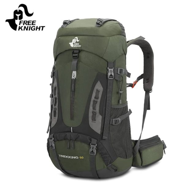 FREE KNIGHT sac dos tanche 60l pour homme accessoire d ext rieur pour voyage alpinisme randonn