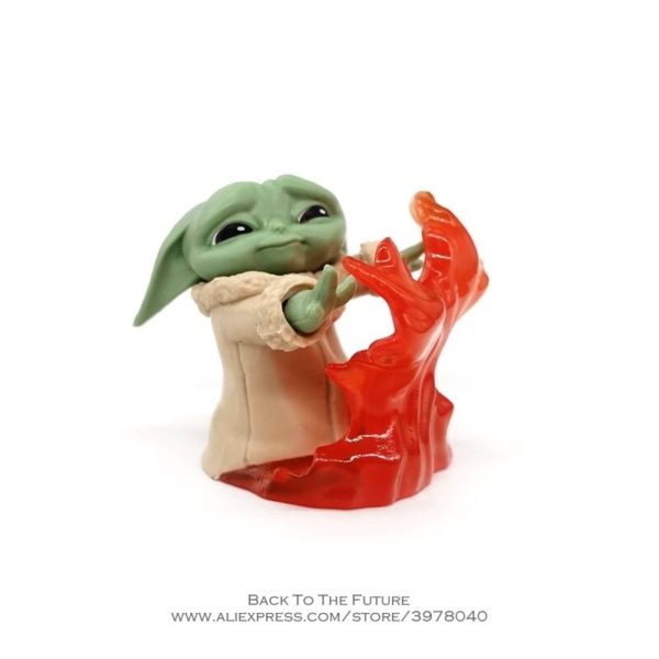 Figurine Disney Star Wars en PVC 4 6cm jouet de Collection de personnages de dessins anim 4
