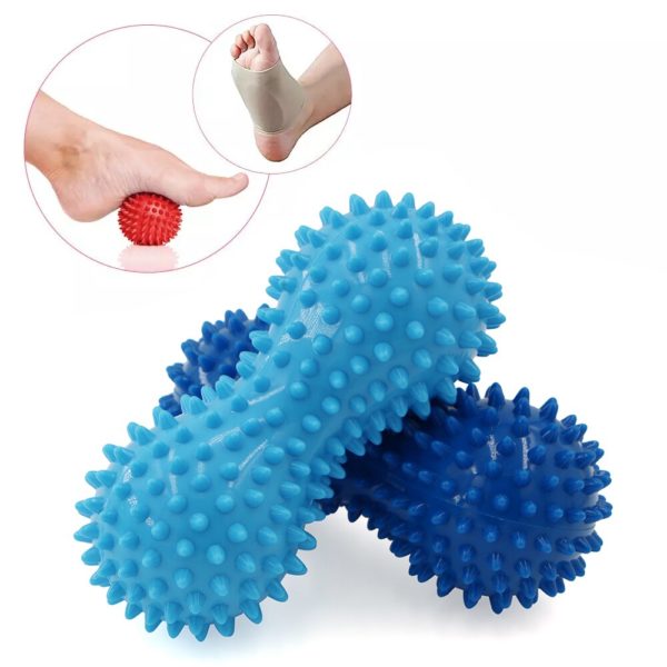 Fournitures de Yoga en PVC avec épines, arachide, boule de Massage, Point de déclenchement, gonflable, masseur musculaire, pour les pieds, hérisson – Image 2