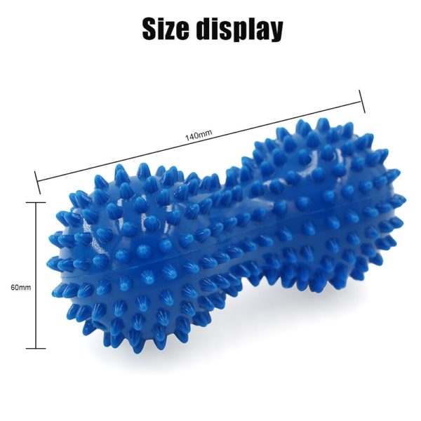 Fournitures de Yoga en PVC avec épines, arachide, boule de Massage, Point de déclenchement, gonflable, masseur musculaire, pour les pieds, hérisson – Image 5