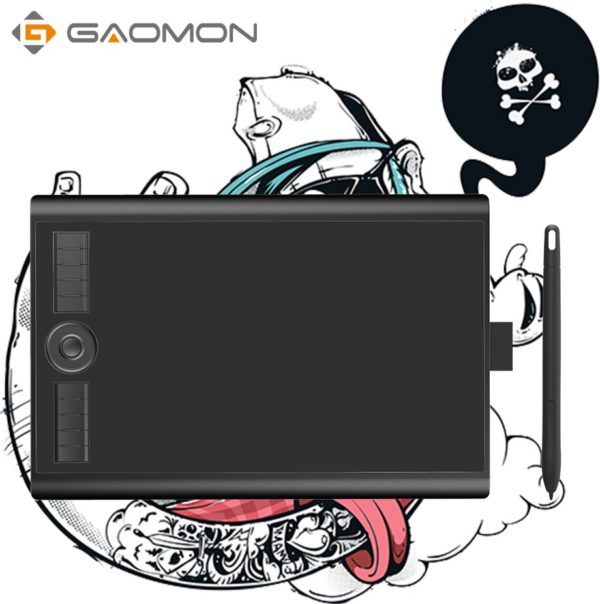 GAOMON M10K 2018Version Tablette Graphique 10 x 6 25 Pouces avec Stylet Passif et 8192 Niveaux 5
