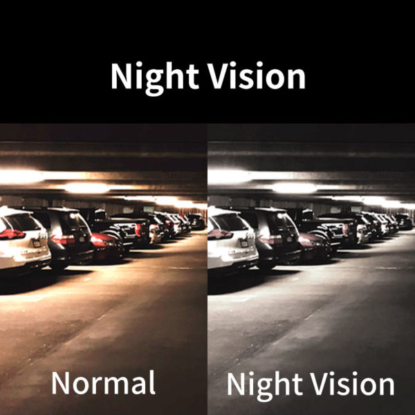 Hippcron Cam ra de vue arri re pour voiture 4 LED avec inversion de vision nocturne 3