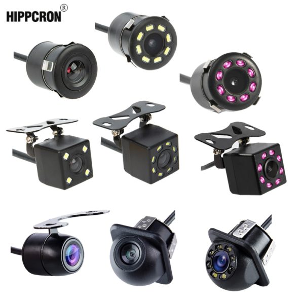 Hippcron Cam ra de vue arri re pour voiture 4 LED avec inversion de vision nocturne