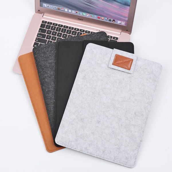 Housse de protection Ultra fine pour ordinateur Portable, pour Macbook Air Pro Retina 11/13/15 pouces, en feutre de laine, souple, 13.3 pouces – Image 4