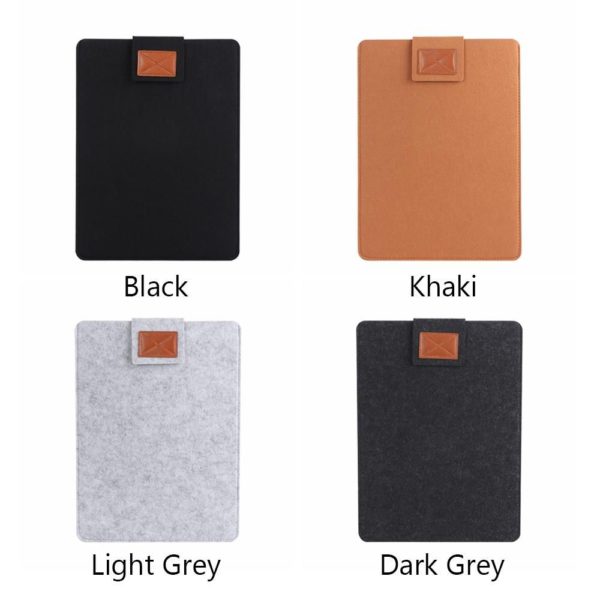 Housse de protection Ultra fine pour ordinateur Portable, pour Macbook Air Pro Retina 11/13/15 pouces, en feutre de laine, souple, 13.3 pouces – Image 6