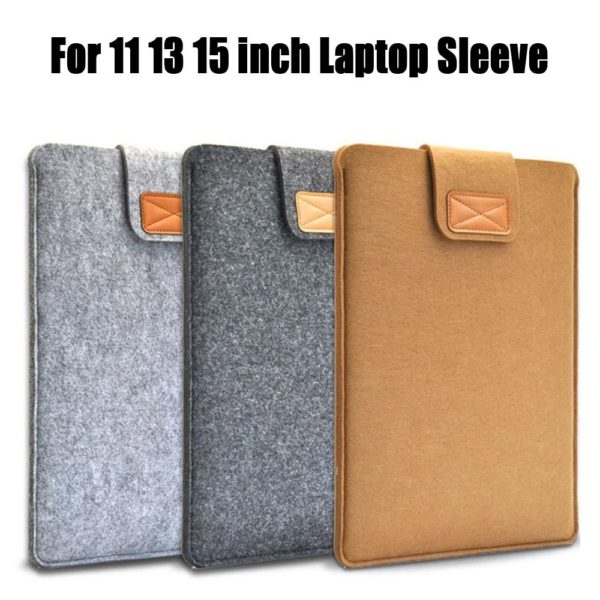 Housse de protection Ultra fine pour ordinateur Portable, pour Macbook Air Pro Retina 11/13/15 pouces, en feutre de laine, souple, 13.3 pouces