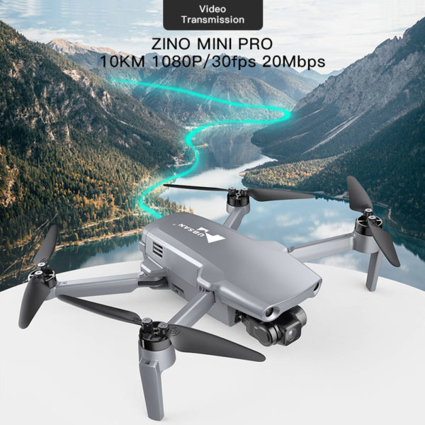 Hubsan Mini Drone ZINO PRO SE GPS 249g avec cam ra 4K cardan 3 axes quadcopte 3