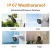 IMOU– caméra de Surveillance extérieure ip Wifi 2C 4MP 2MP, dispositif de sécurité sans fil, avec suivi automatique, ia, détection humaine – Image 5