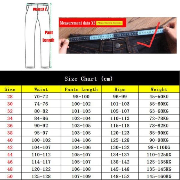 Jean ample 10xl pour homme, Baggy noir surdimensionné, pantalon Cargo décontracté, tenue quotidienne, pour le travail – Image 6