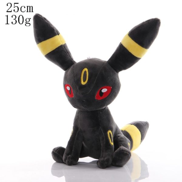 Jouet en peluche pokémon Arceus, dessin animé mignon Hisuian Zorua renard blanc Anime Sprigatito Fuecoco Quaxly poupée chambre à coucher décoration de la maison 25cm – Image 6