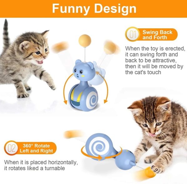 Jouets interactifs en plumes pour chat jouet amusant pour animal de compagnie jouet interactif pour chat 1