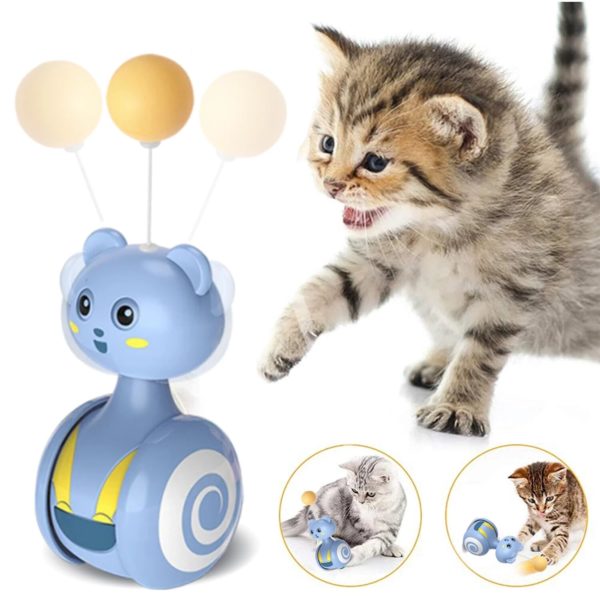 Jouets interactifs en plumes pour chat jouet amusant pour animal de compagnie jouet interactif pour chat