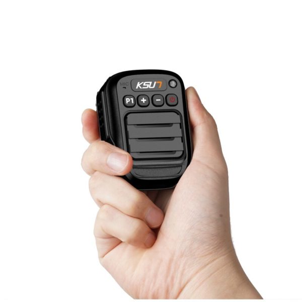 KSUN – walkie-talkie PTT batterie 1000mAh, Microphone sans fil Bluetooth pour téléphone Android Zello App,ZL10, ZL20, ZL30, ZL60 – Image 2