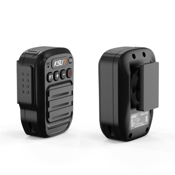 KSUN – walkie-talkie PTT batterie 1000mAh, Microphone sans fil Bluetooth pour téléphone Android Zello App,ZL10, ZL20, ZL30, ZL60 – Image 4