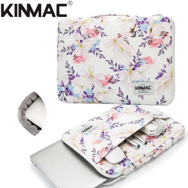Kinmac sac main r sistant aux chocs pour ordinateur portable sacoche tanche pour MacBook Air Pro 2