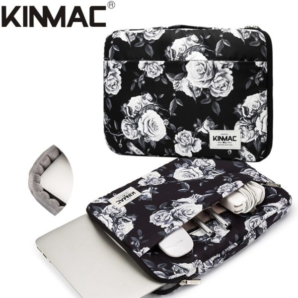 Kinmac sac main r sistant aux chocs pour ordinateur portable sacoche tanche pour MacBook Air Pro 3