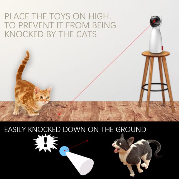 Laser LED automatique jouet interactif intelligent pour chat activit ludique et dr le pour tous les 3