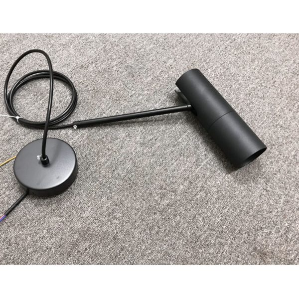 Lustre noir minimaliste nordique à Angle réglable, luminaire décoratif de plafond, idéal pour une chambre à coucher, un Restaurant, un Bar ou un café – Image 4