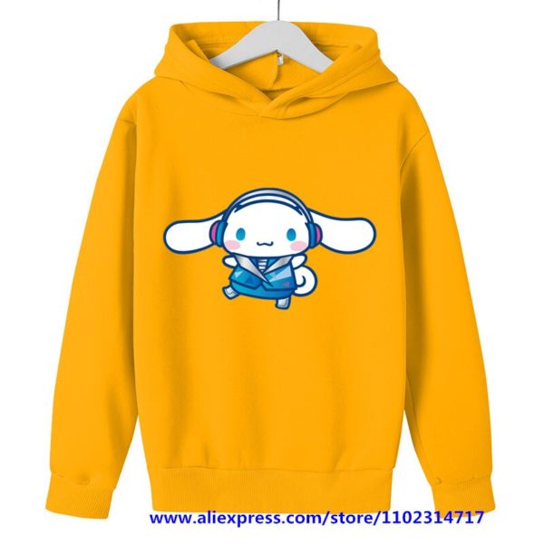 MINISO – sweat à capuche à manches longues pour garçon et fille, vêtement avec dessin animé, nouvelle collection – Image 3