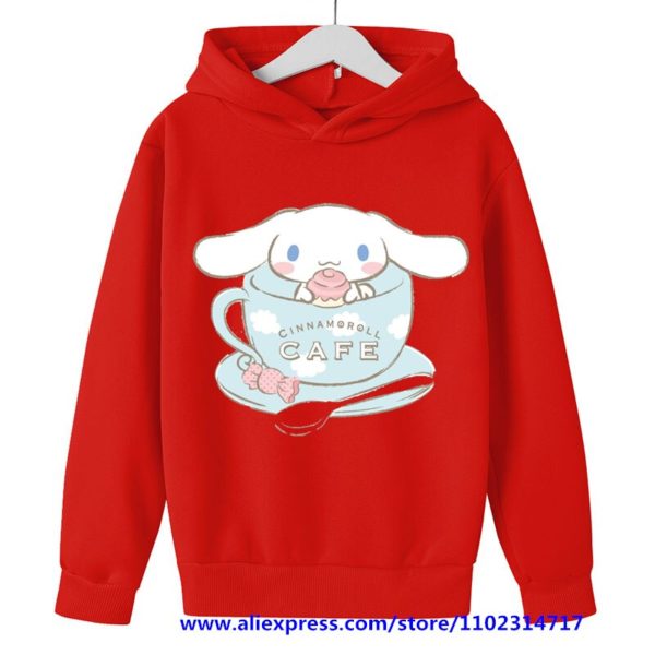 MINISO – sweat à capuche à manches longues pour garçon et fille, vêtement avec dessin animé, nouvelle collection – Image 6