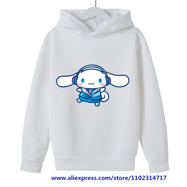 MINISO – sweat à capuche à manches longues pour garçon et fille, vêtement avec dessin animé, nouvelle collection